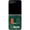 University of Miami Green Jersey Galaxy Z Flip6 Skin