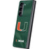 University of Miami Green Jersey Galaxy Z Fold5 5G Skin
