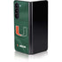 University of Miami Green Jersey Galaxy Z Fold5 5G Skin