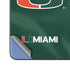 University of Miami Green Jersey Galaxy Z Fold5 5G Skin