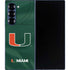 University of Miami Green Jersey Galaxy Z Fold6 Skin