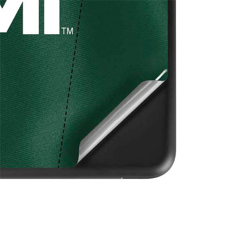 University of Miami Green Jersey Google Pixelbook Go Skin