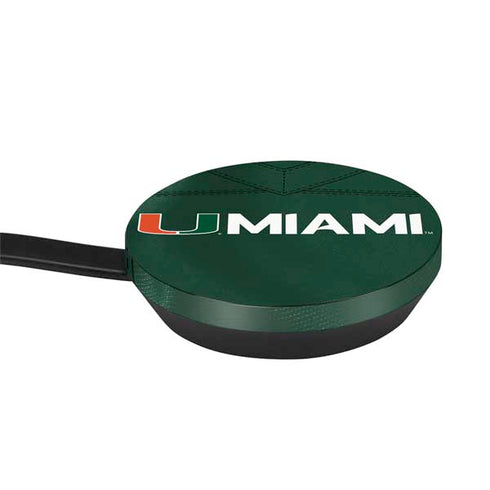 University of Miami Green Jersey Google Stadia Controller Skin