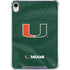 University of Miami Green Jersey iPad 11th Gen (2025) Clear Case