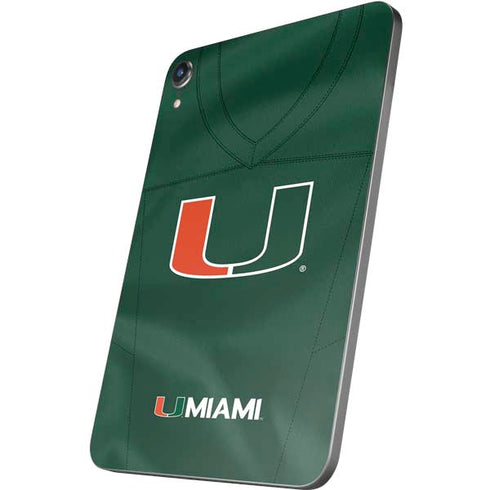 University of Miami Green Jersey Apple iPad Mini Skin
