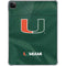 University of Miami Green Jersey iPad Pro 11in (2024) Clear Case