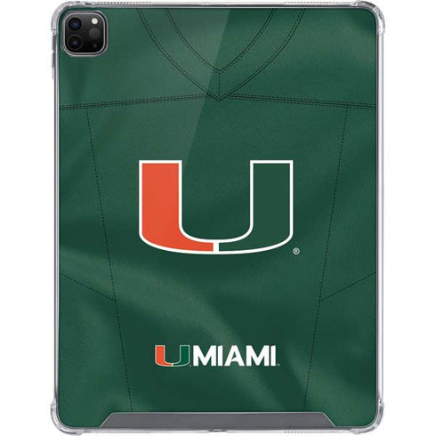 University of Miami Green Jersey iPad Cases