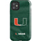 University of Miami Green Jersey iPhone 11 Impact Case