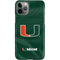 University of Miami Green Jersey iPhone 11 Pro Lite Case