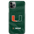 University of Miami Green Jersey iPhone 11 Pro Max Lite Case