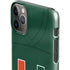 University of Miami Green Jersey iPhone 11 Pro Max Lite Case