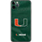 University of Miami Green Jersey iPhone 11 Pro Max Skin