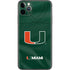 University of Miami Green Jersey iPhone 11 Pro Max Skin