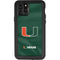 University of Miami Green Jersey iPhone 11 Pro Waterproof Case