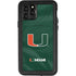 University of Miami Green Jersey iPhone 11 Pro Waterproof Case