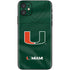 University of Miami Green Jersey iPhone 11 Skin