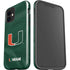 University of Miami Green Jersey iPhone 12 Mini Impact Case