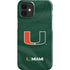 University of Miami Green Jersey iPhone 12 Mini Lite Case
