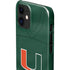 University of Miami Green Jersey iPhone 12 Mini Lite Case