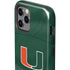 University of Miami Green Jersey iPhone 12 Pro Max Impact Case