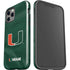University of Miami Green Jersey iPhone 12 Pro Max Impact Case