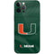 University of Miami Green Jersey iPhone 12 Pro Max Skin