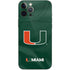 University of Miami Green Jersey iPhone 12 Pro Max Skin