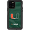 University of Miami Green Jersey iPhone 12 Pro Waterproof Case