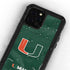 University of Miami Green Jersey iPhone 12 Pro Waterproof Case