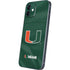 University of Miami Green Jersey iPhone 12 Skin