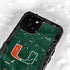 University of Miami Green Jersey iPhone 13 Mini Waterproof Case
