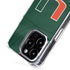 University of Miami Green Jersey iPhone 13 Pro MagSafe Case