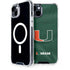 University of Miami Green Jersey iPhone 14 MagSafe Case