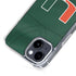 University of Miami Green Jersey iPhone 14 MagSafe Case