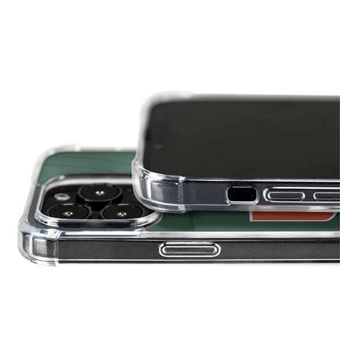 University of Miami Green Jersey iPhone 14 Pro MagSafe Case