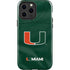 University of Miami Green Jersey iPhone 14 Pro Max Impact Case
