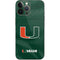 University of Miami Green Jersey iPhone 14 Pro Max Skin