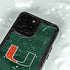 University of Miami Green Jersey iPhone 14 Pro Max Waterproof Case
