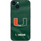 University of Miami Green Jersey iPhone 14 Skin