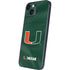 University of Miami Green Jersey iPhone Skins