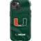 University of Miami Green Jersey iPhone 15 Plus Impact Case