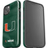 University of Miami Green Jersey iPhone 15 Plus Impact Case