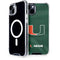 University of Miami Green Jersey iPhone 15 Plus MagSafe Case