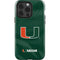 University of Miami Green Jersey iPhone 15 Pro Impact Case