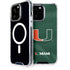 University of Miami Green Jersey iPhone 15 Pro Max MagSafe Case