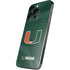 University of Miami Green Jersey iPhone 15 Pro Max Skin