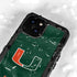 University of Miami Green Jersey iPhone 15 Waterproof Case