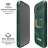 University of Miami Green Jersey iPhone 16 Magsafe Impact Case