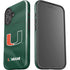 University of Miami Green Jersey iPhone 16 Plus Impact Case
