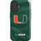 University of Miami Green Jersey iPhone 16 Plus Magsafe Impact Case